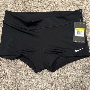 NWT Nike swim shorts Medium Black